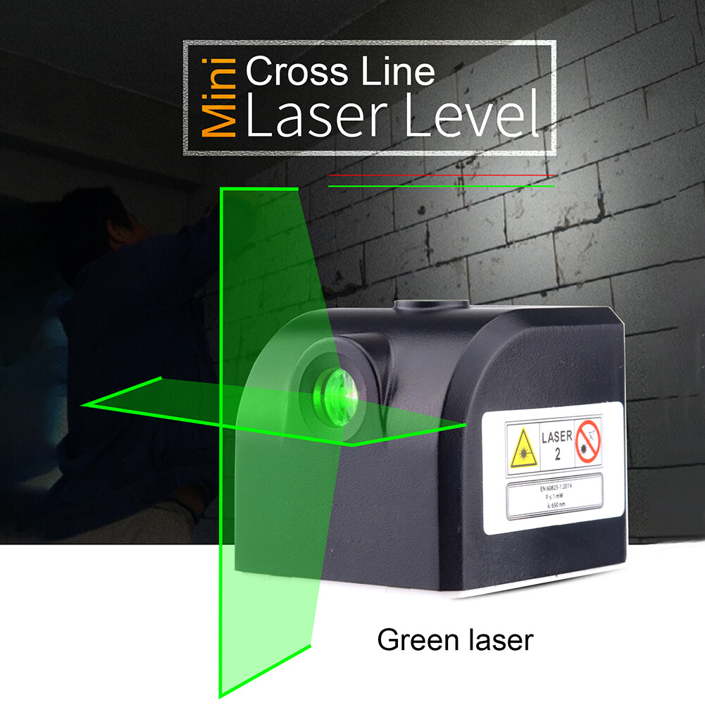 Self-Leveling Laser Level Cross Line LED 360 Degree Laser Beam Right Angle Precise Level Tool