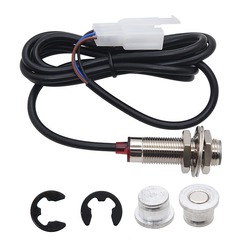 Universal RPM Motorcycle Meter Speedometer LCD Digital Sensor