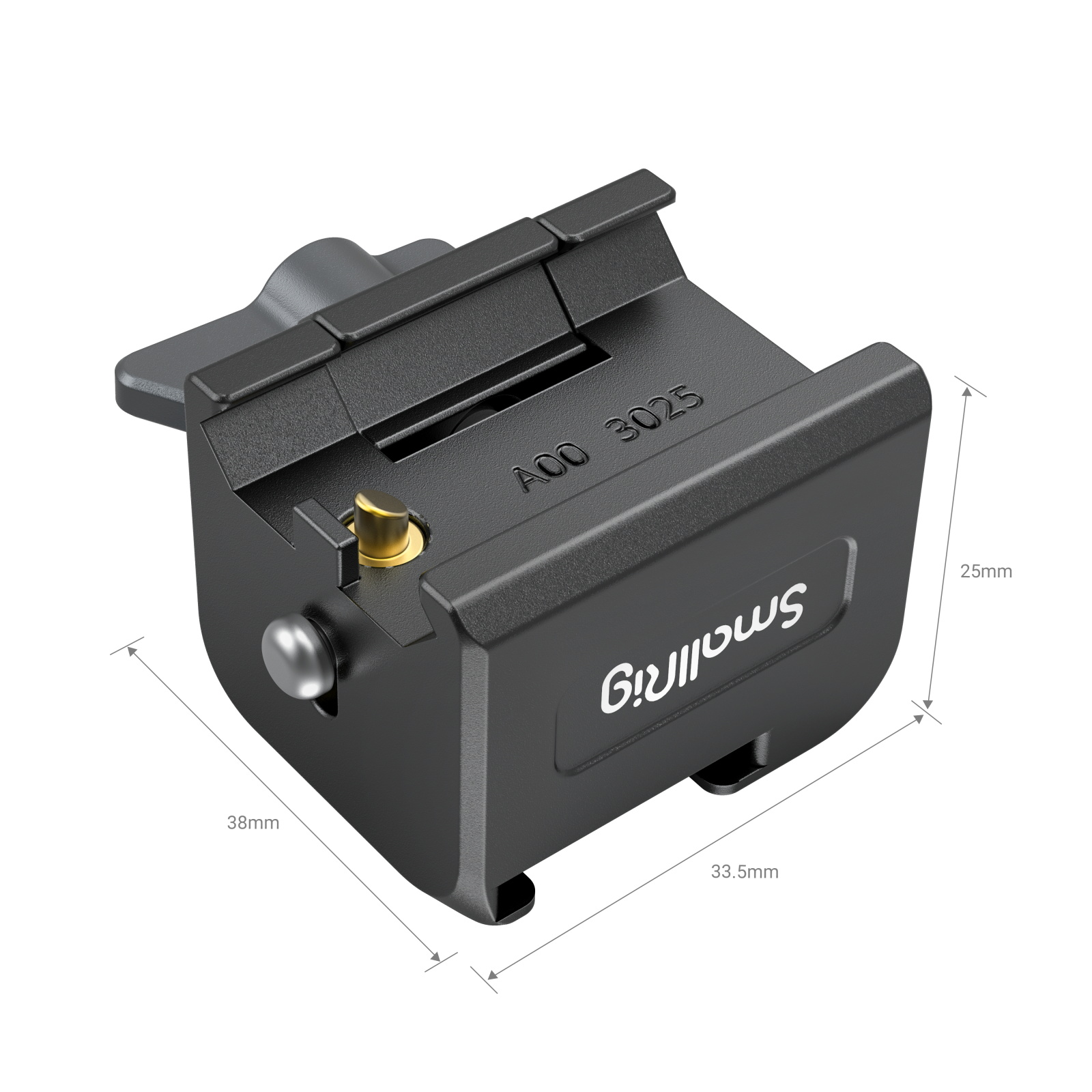 SmallRig Phụ kiện kẹp NATO gắn kết được thiết kế cho DJI RS 4 / RS 4 PRO/RS 2/RSC 2 3025