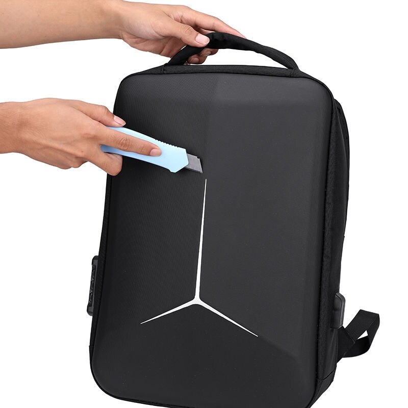 OEING hard shell backpack notebook business computer bag men's and women's universal backpack large-capacity waterproof university