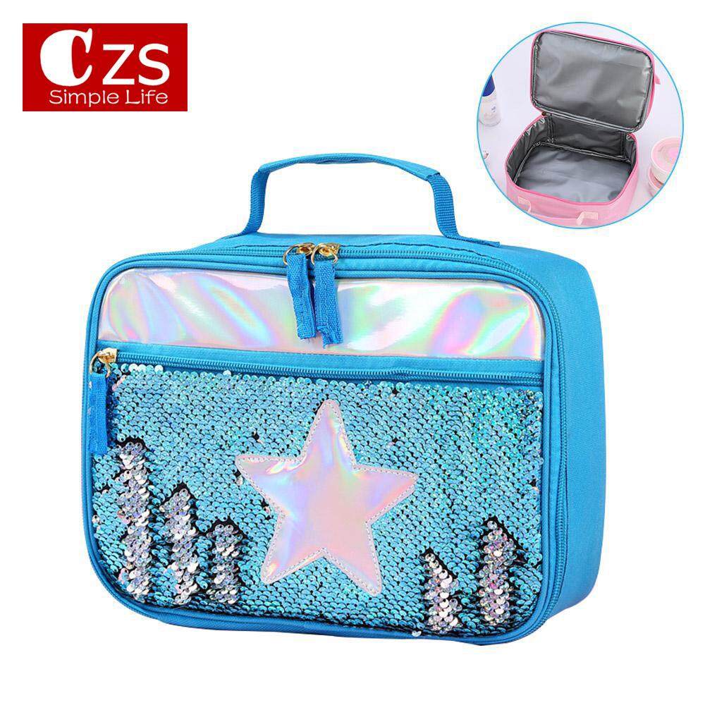 Bento Lunch Box Kids Insulated Carry Cooler Bag School Picnic Thermal Tote MP