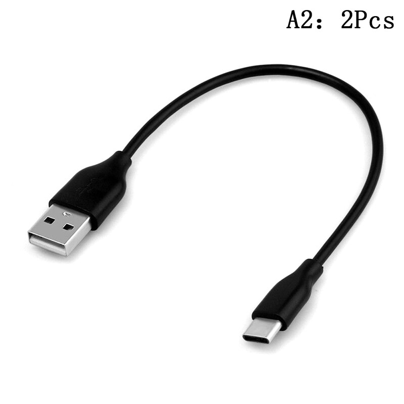 💖best buyle short 20cm usb-c usb 2.0 type c male to 2.0 type a male data charge cable cord