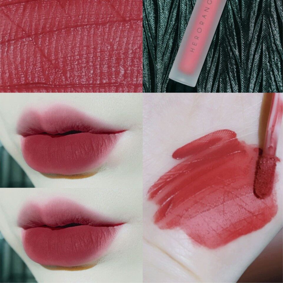 HERORANGE Matte Lip Men Lâu Dài Màu Son Môi