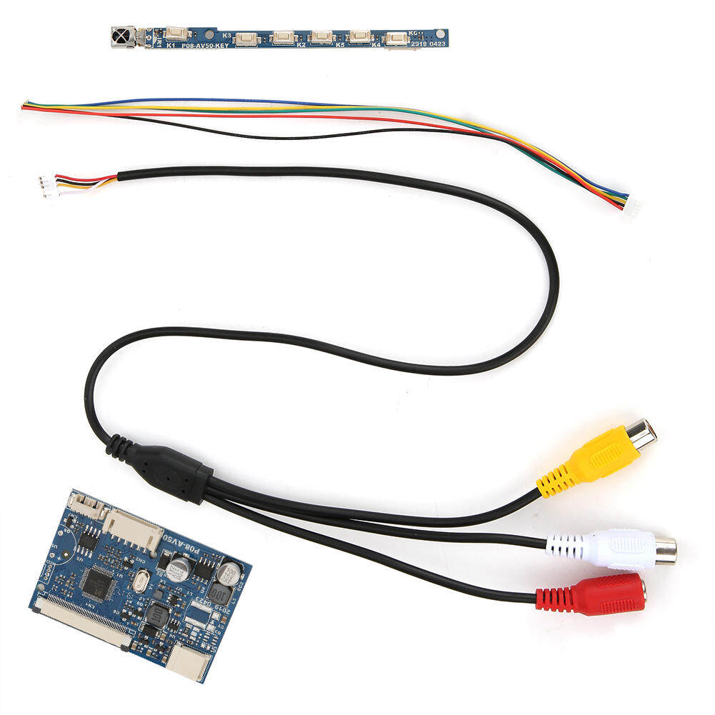 【Trong kho】Mô-đun Điều Khiển Bảng Điều Khiển AV Đơn 50 Chân Dành Cho Màn Hình LCD 7/9/10.1 Inch