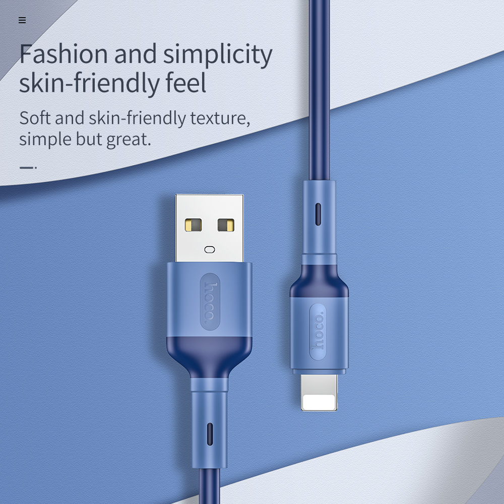 HOCO X65 Nhanh Chóng Sạc 2.4A Micro Usb Để Sét Cáp Cho Điện Thoại Sạc iPhone 11 / Pro Max /, 12, 12 Pro Max, / Xs MAX / XR / X / 8/7/Cho AirPods