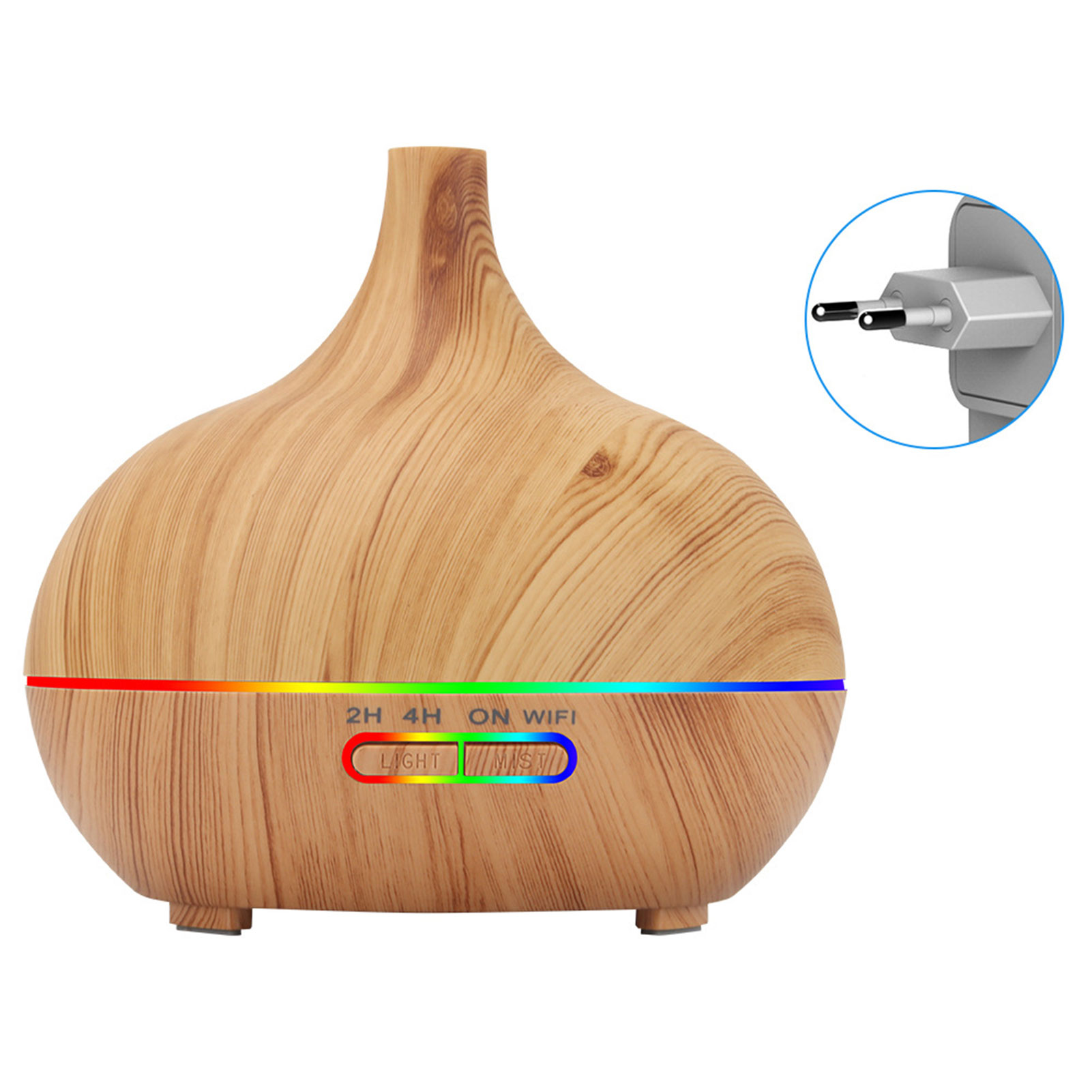 Aromatherapy and Home Fragrance 1 Set 400ML Essential Oil Diffuser Floor Standing Remote Control Voice-Control WIFI Smart Air Purifier for Office