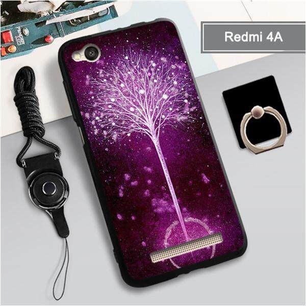 Untuk Xiaomi Redmi 4A Baru Kartun Hewan Yang Indah TPU Lembut Case Fashion Casing Ponsel Casing Kover 3in1