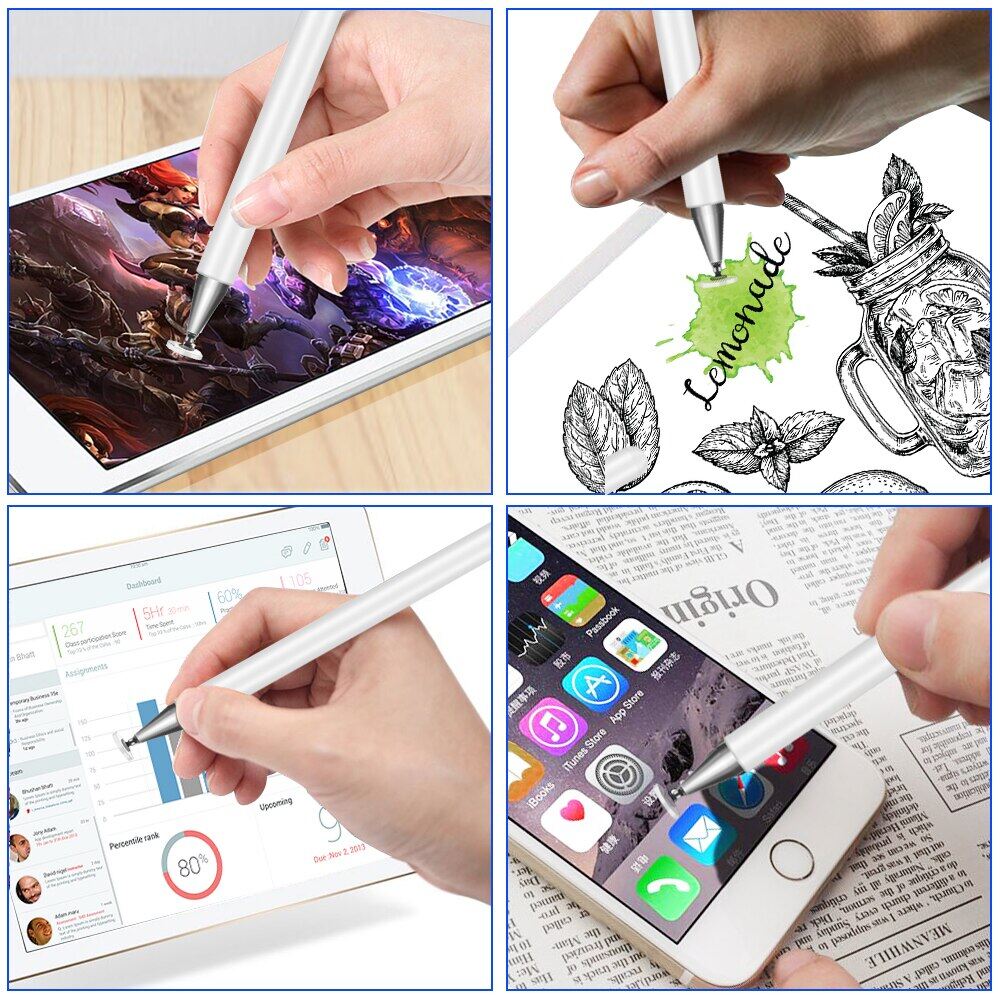 ZUZG Bút Cảm Ứng Cảm Ứng Thông Dụng Cho iPhone iPad Máy Tính Bảng Bút Cảm Ứng Cảm Ứng Android IOS Bút Chì Điện Thoại Di Động 2