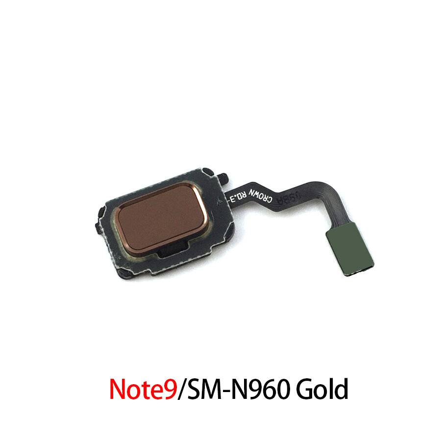 For Samsung Note4 N910 Note5 N920 Note8 N950 Note9 N960 Note10 Lite N770 Home Button Touch Fingerprint Sensor Flex Cable Replacement Parts