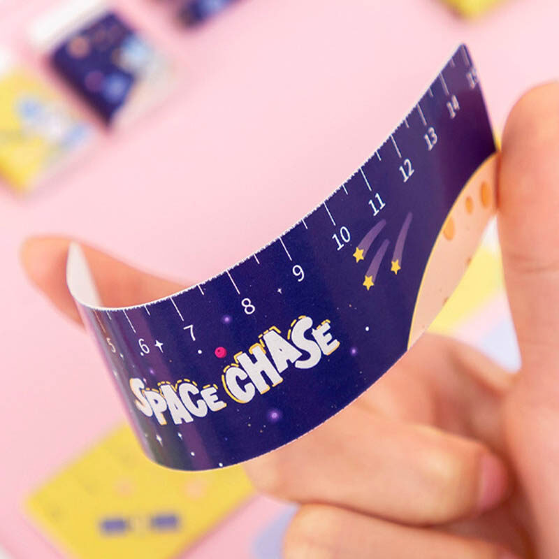 5 Pieces School Supplies Set Pencil Sharpener Eraser Ruler Set for Student