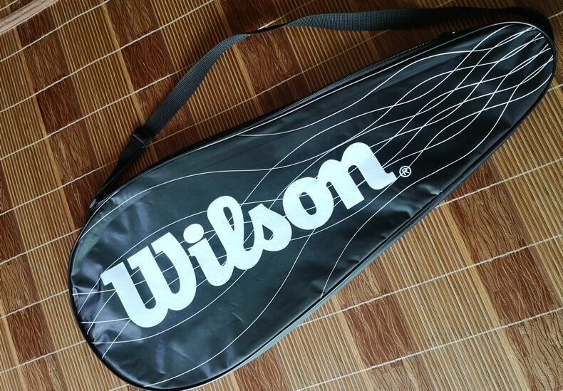 WILSON หัว BOBOLAT ไม้เทนนิสฝาครอบไม้เทนนิสกระเป๋า27นิ้วผู้ใหญ่เด็ก Universal แร็กเก็ต