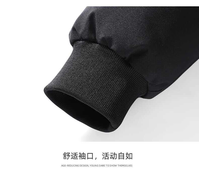 FUGUINIAO Áo Khoác Cổ Đứng Cho Nam 2021 Áo Khoác Cotton Áo Khoác Bomber Áo Khoác Ngoài Giữ Ấm Chống Gió Bằng Cotton Nguyên Chất