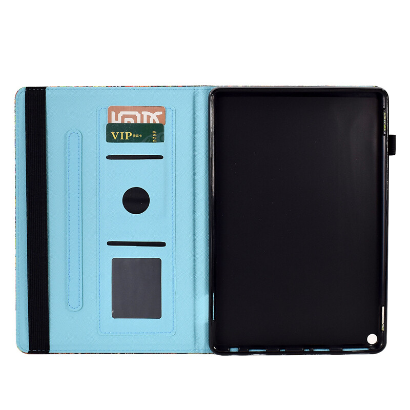 PU leather flip cover case for Amazon Kindle Fire HD10 2021 11th generation HD 10 Plus e-book reader protective casing Fire Max 11 2023 with card slot