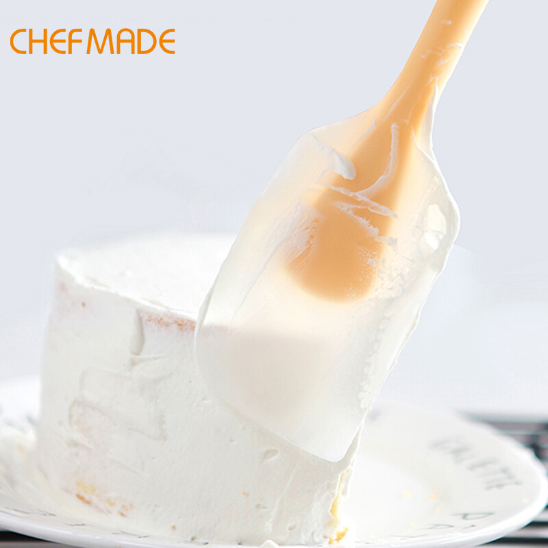 Chịu Nhiệt Độ Cao Nhà Bếp CHEFMADE Silicone Scraper Bánh Kem Bơ Khuấy Phới Trộn Bột Bánh Dụng Cụ Làm Bánh Cho Bánh Wk9268