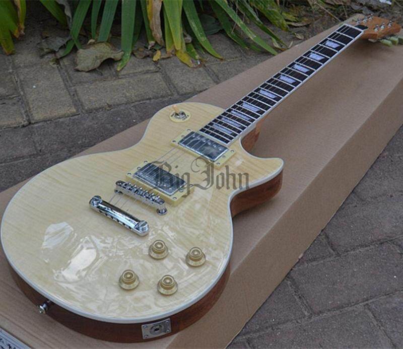 New Natural Electric Guitar,Mahogany Body&Rosewood Fingerboard HG-33 Malaysia