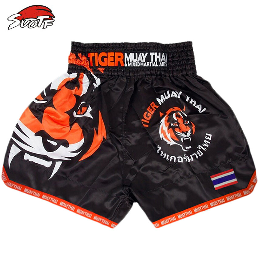 Quần Short Muay Thái Tiger Pavilion Bộ Đồ Tập Luyện Quần Soóc Đấm Bốc Võ Thuật Chiến Đấu Tích Hợp UFC Đồng Phục Sanda MMA