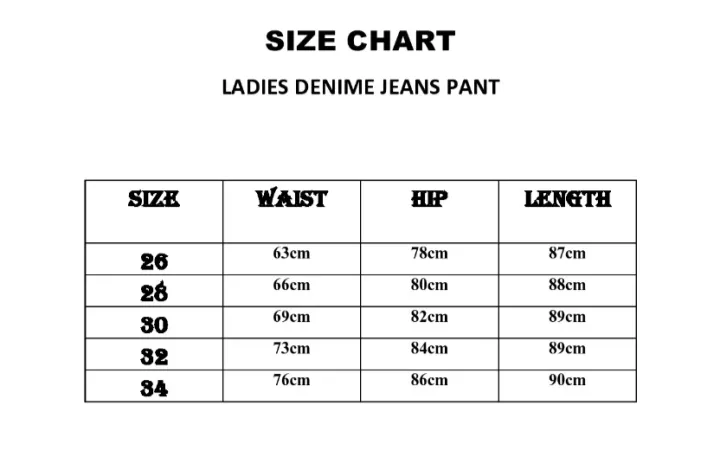 26 pant size