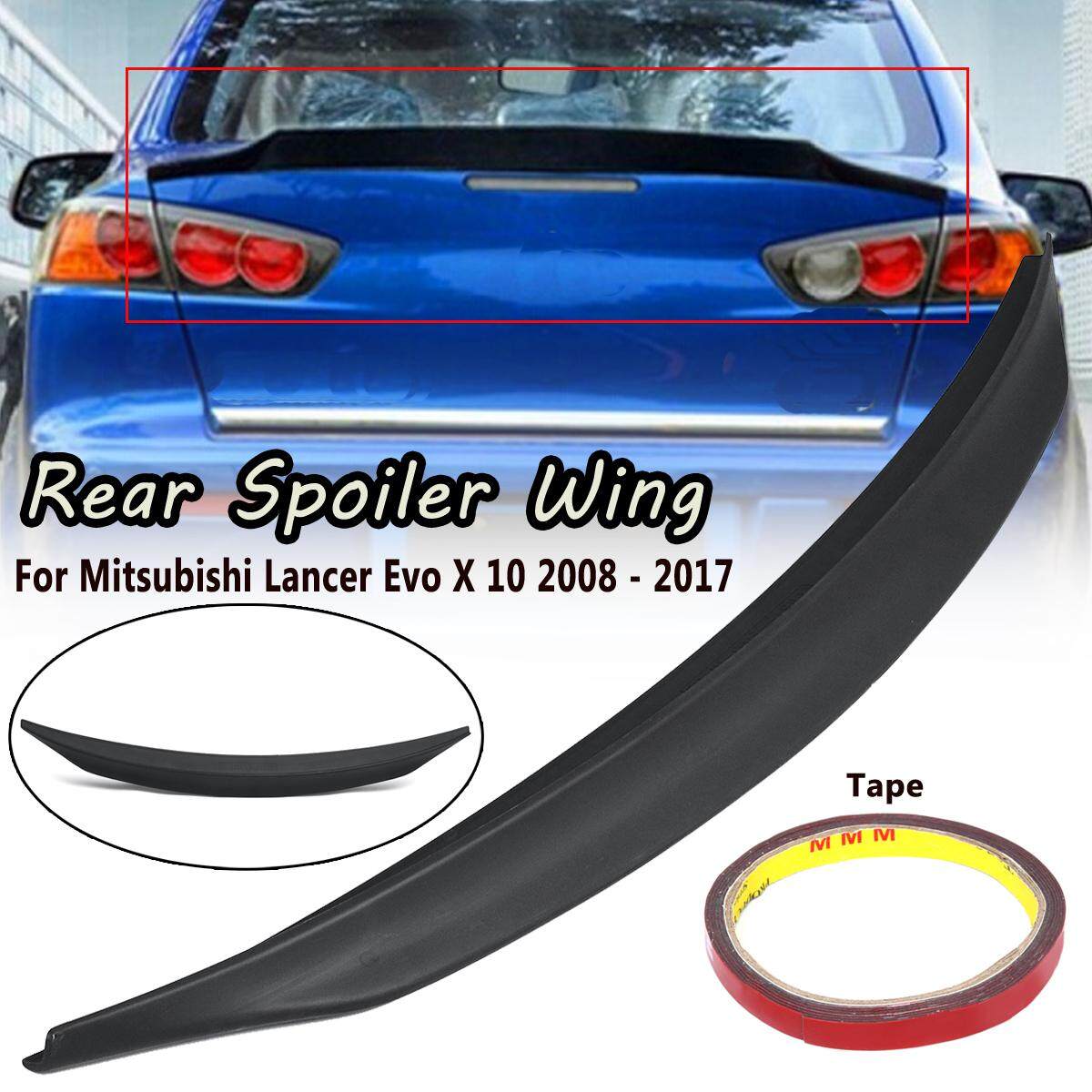 Car Rear Trunk Lip Spoiler Wing For Mitsubishi Lancer Evo X 10 2008-2017 !