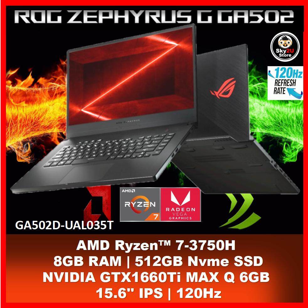 ASUS ROG Zephyrus G 15.6 IPS 120Hz Gaming Laptop Malaysia