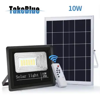 Takeblue Solar Led Flood Light 10w Waterproof Separable Takeblue Solar Led Flood Light 10w