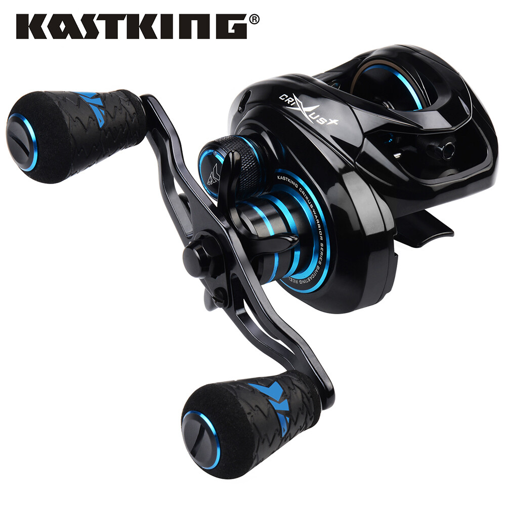 KastKing Crixus 7+1BBs Super Light Baitcasting Reel Magnetic Brake System Freshwater 8KG Drag Baitcasting Fishing Reel