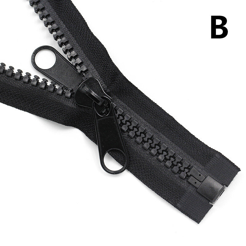 MeDh 10# Long Zip Double-Sided Slider Replacement Tent Lock Resin Zipper Open End Sleeping Bags Repair Kit 60-400cm