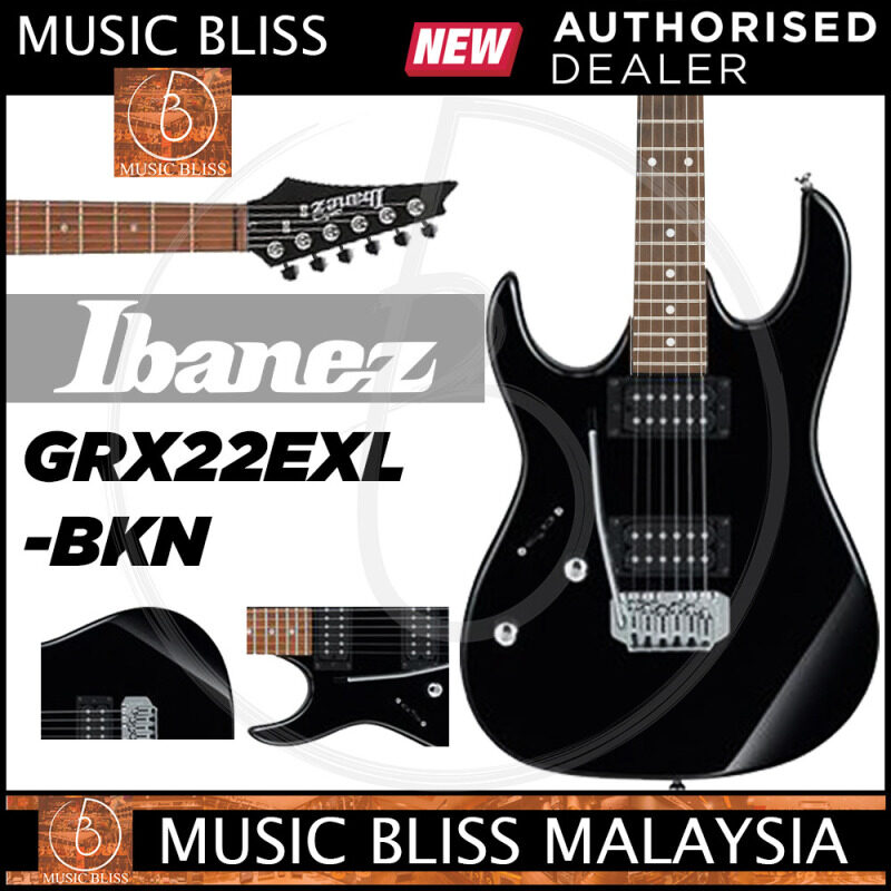 Ibanez GRX22EXL Left-Handed - Black Night (GRX22EXL-BKN) Malaysia