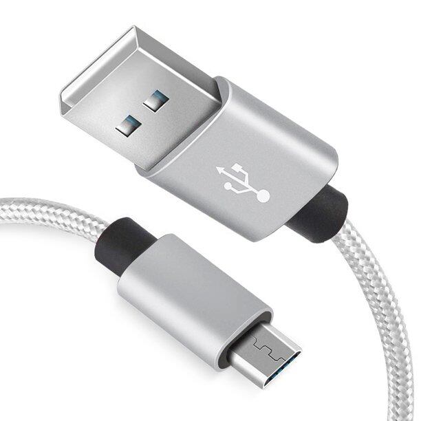 1meter micro usb cable charger cord wire for samsung galaxy, android phones, 3ft micro usb cable braided cord high-speed usb 2.0 sync and charging cable for samsung, htc, motorola, nokia, mp3, tablet