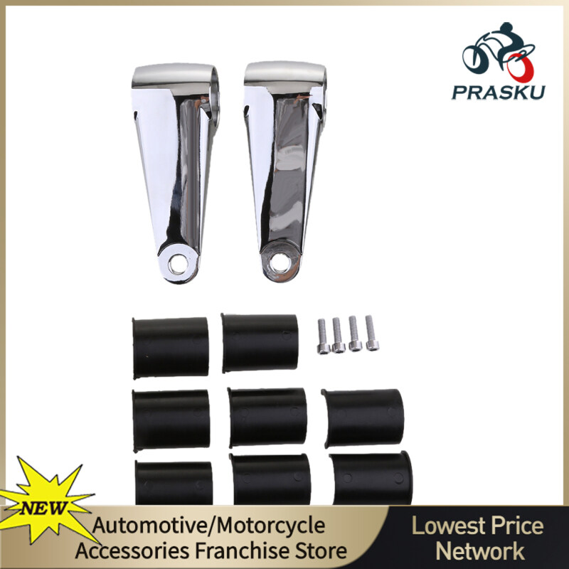 Prasku Phuộc Gắn Đèn Pha Xe Máy 35/39/41Mm Tai Chopper , Cafe Racer