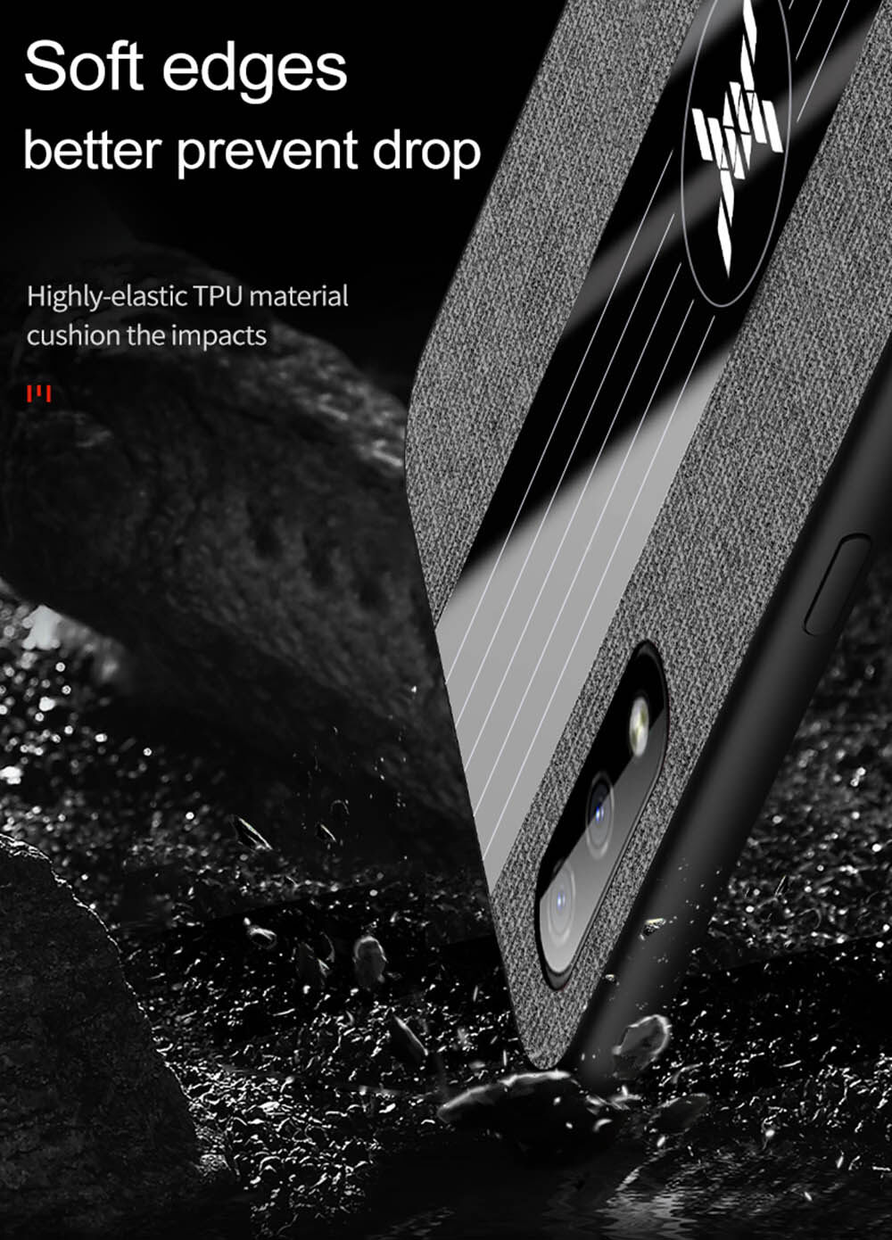 LEEWINDA For Samsung Galaxy A01 Phone Case, Leather Armor Cases Ring bracket Cover Shell