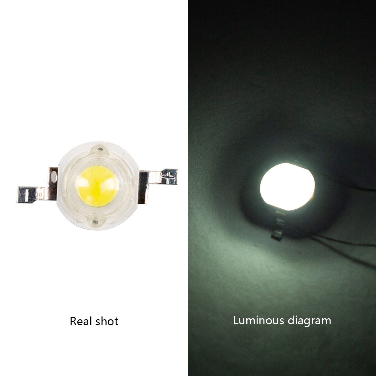 10pcs 1w 3w 5w 7w high power led light-emitting diode leds chip smd warm white red green blue yellow for spotlight downlight lamp bulb