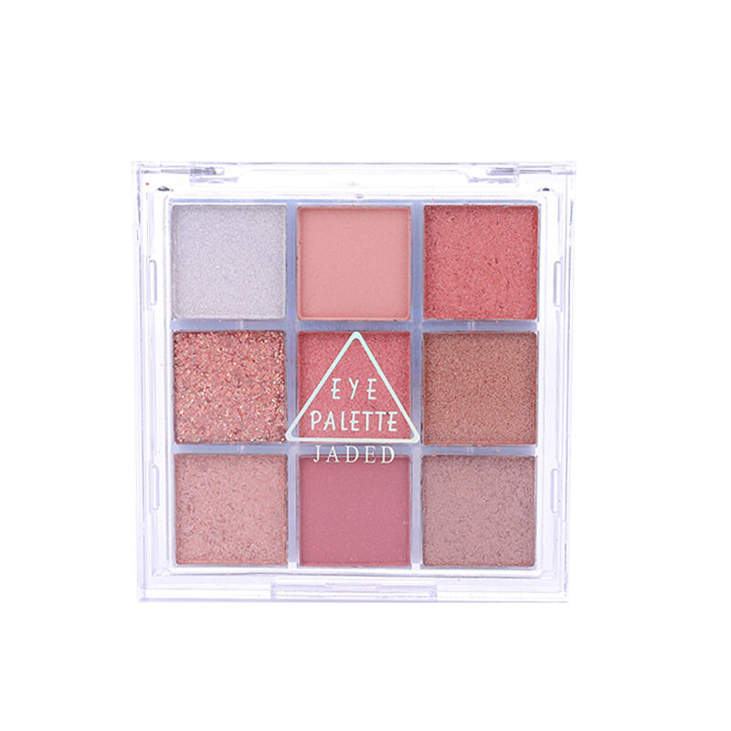 Eyeshadow Palette Makeup Waterproof Sweat Proof 9 Colors Eye Shadow Palette Cosmetics