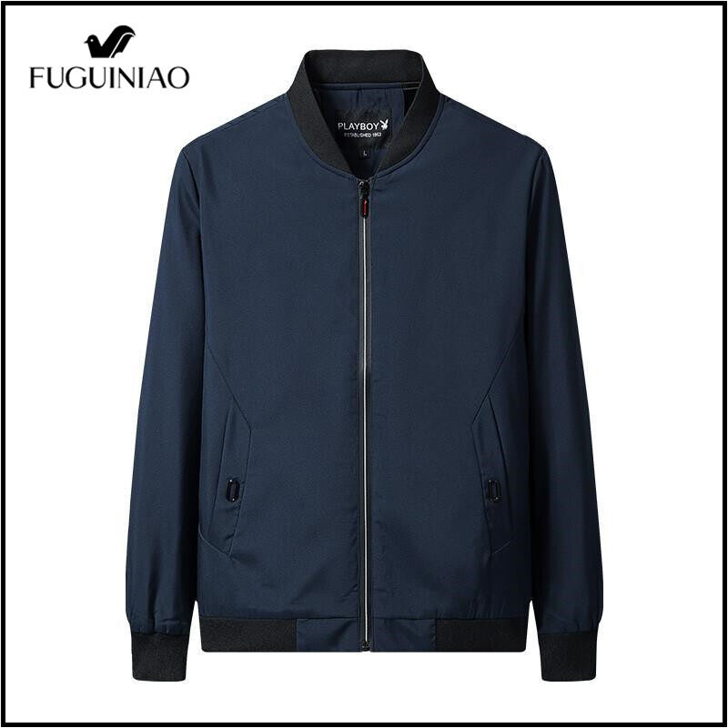 Fuguiniao Fashion Men's New Joker Casual Light Jacket Outdoor Jacket