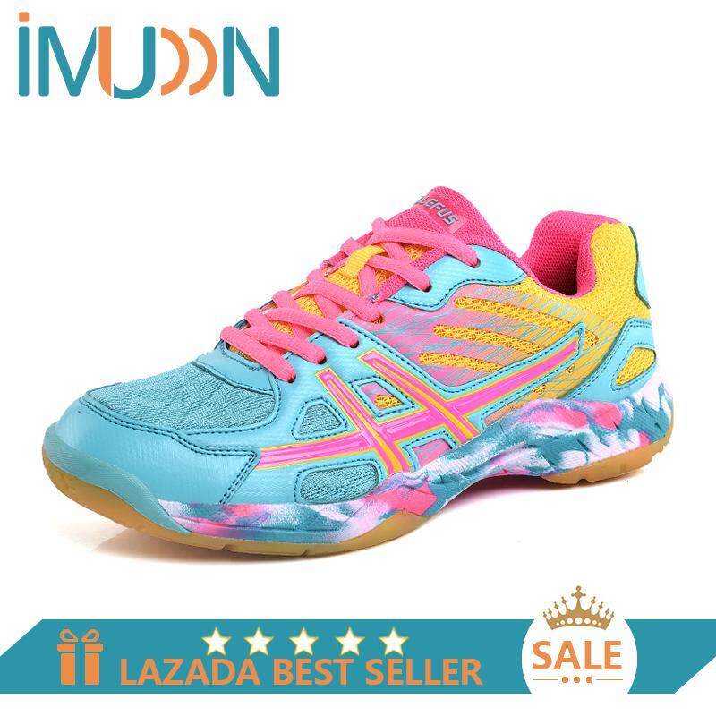 Imudon Giày Cầu Lông Nam Sneaker Thoáng Mát Cho Thể Thao Ngoài Trời Nữ Thể Thao Thể Thao Training【Free Shipping】