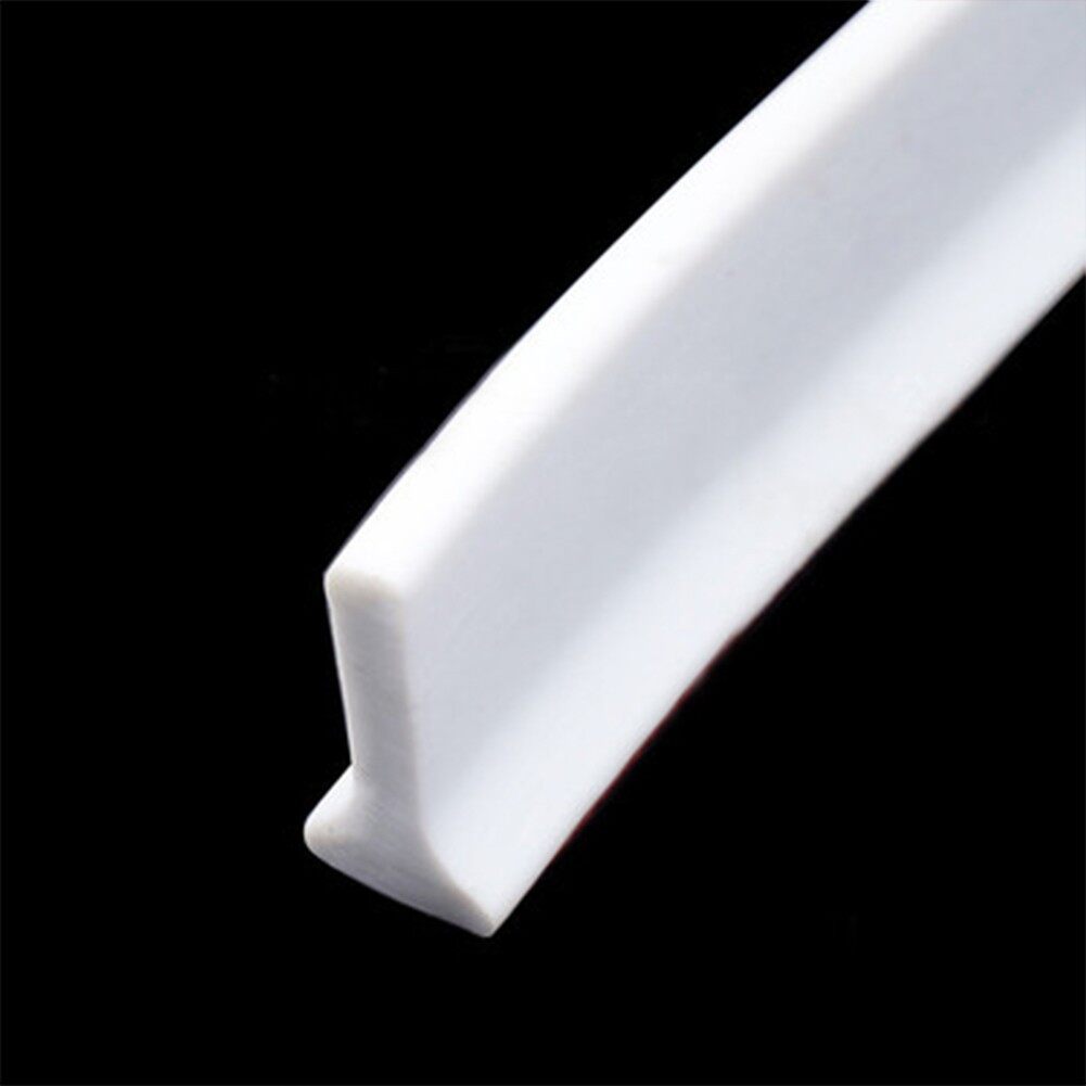 Silicone Shower Water Stopper Barrier Bathroom Waterproof Sealing Strip Bendable