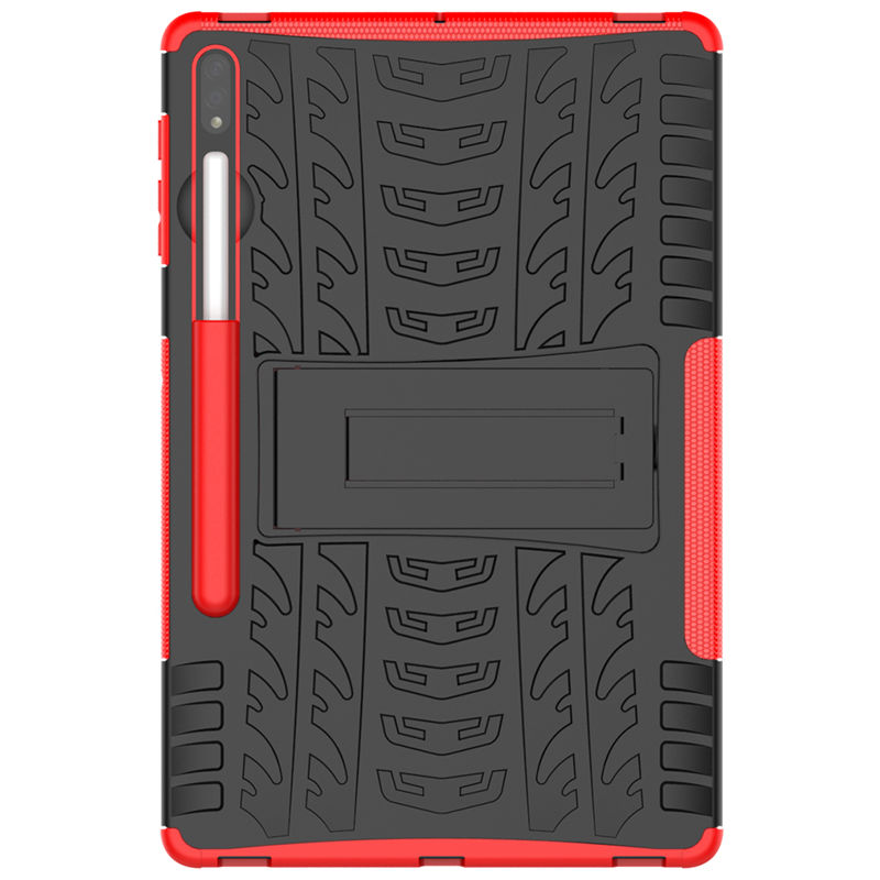 Casing for samsung galaxy tab s7 11.0 sm-t870 sm-t875,tab s6 10.5 sm-t860 sm-t865,tab s7+ 12.4 sm-t975 sm-t970,tab s7 fe 12.4 sm-t730 t735 t736b tablet shockproof hard case stand cover protector