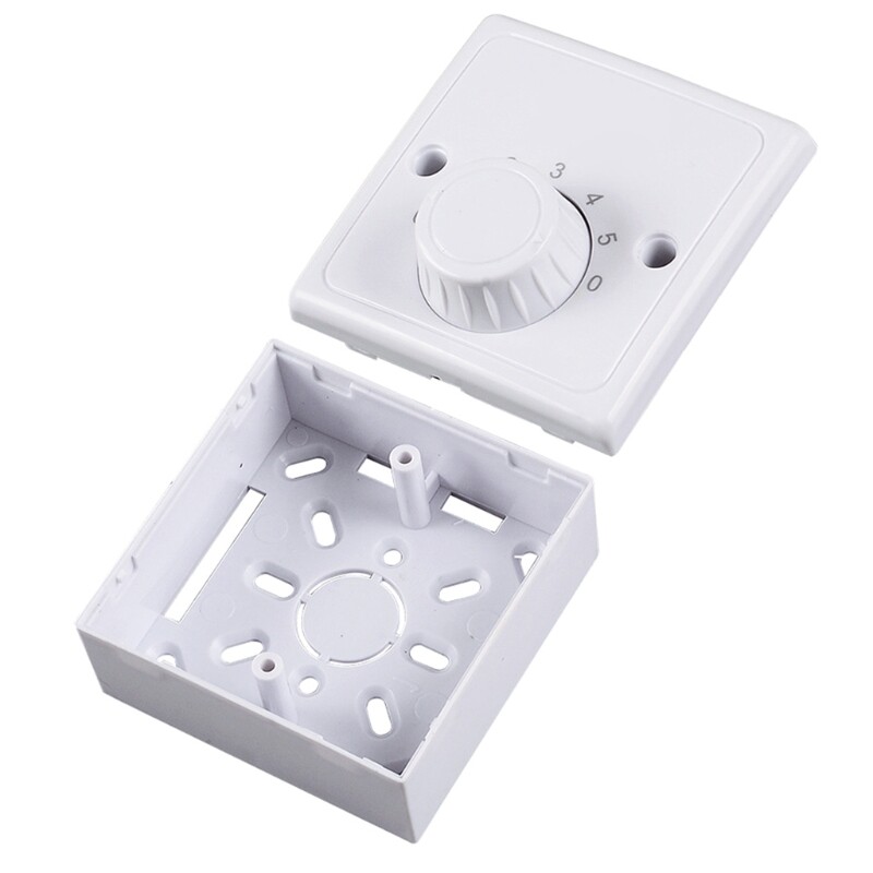 Quạt Trần Gắn Bề Mặt Thông Dụng Công Tắc Điều Khiển Tốc Độ Quạt Công Tắc Điều Khiển Tốc Độ Quạt Điện Năm Tốc Độ Hình Vuông