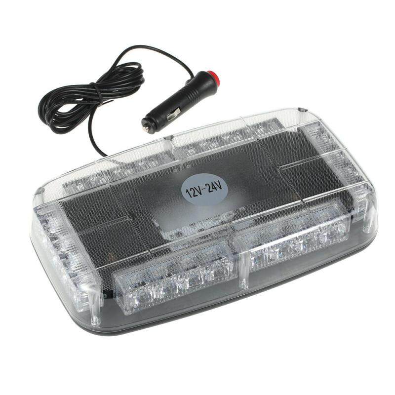 12V Xe Roof Led Strobe Lights Bar Cảnh Sát Khẩn Cấp Cảnh Báo Lính Cứu Hỏa Flash Led Đèn Cảnh Sát Màu Vàng