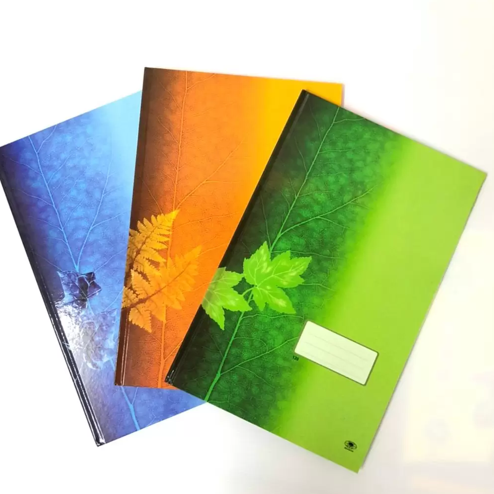 Hard Cover Book Notebook Long F4 / Short F5, 120pages / 200pages