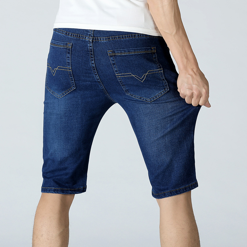 28-38/ 40kg-100kg ] Denim Shorts Men 