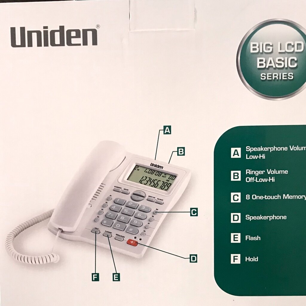 ĐIỆN THOẠI BÀN UNIDEN AS-7413