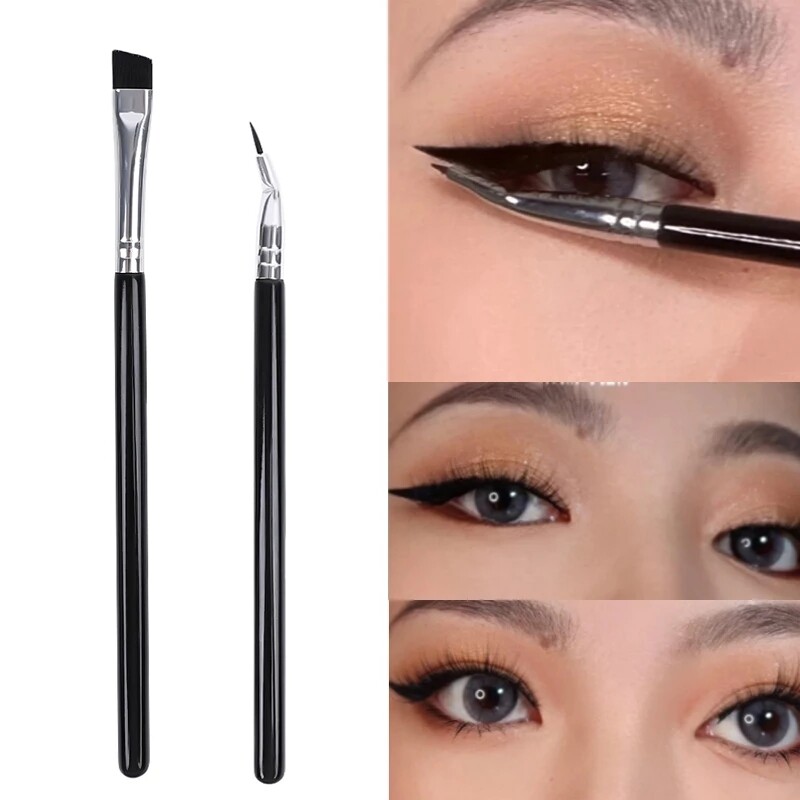 Cọ Kẻ Mắt Chuyên Nghiệp Cọ Trang Điểm Kẻ Góc Cạnh Cọ Lông Mày Góc Cạnh