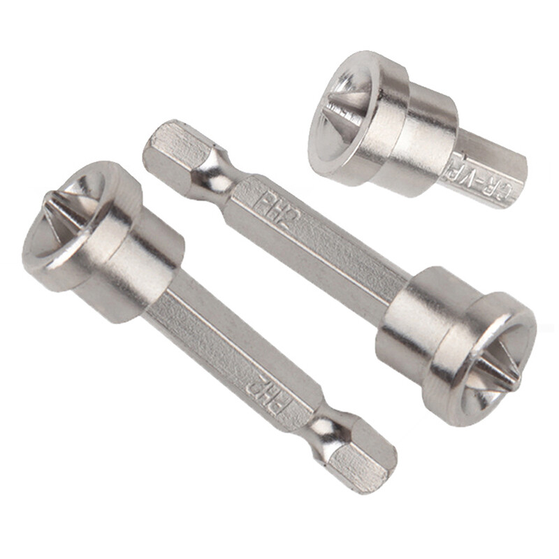 miankeji Magnetic Positioning Screwdriver Bits Woodworking Screw Hex Shank Bits New
