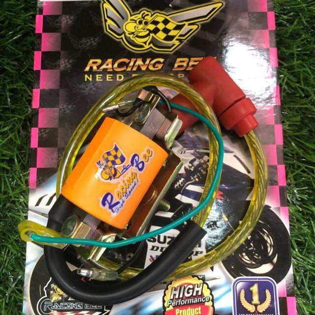 RACING BEE PLUG COIL WITH CAP RACING / IGNITION COIL SRL110 / EX5 DREAM EX5 /KRISS /LC135/Y125