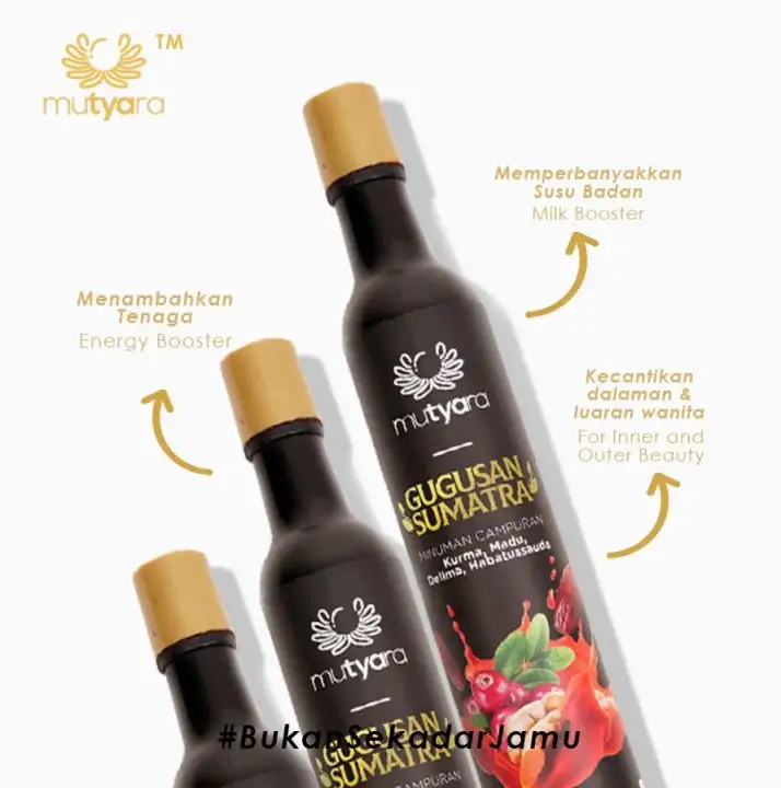 Jamu Mutyara Inner And Outer Beauty Health Kacip Fatimah Manjakani Serapat Kurma Madu Lazada