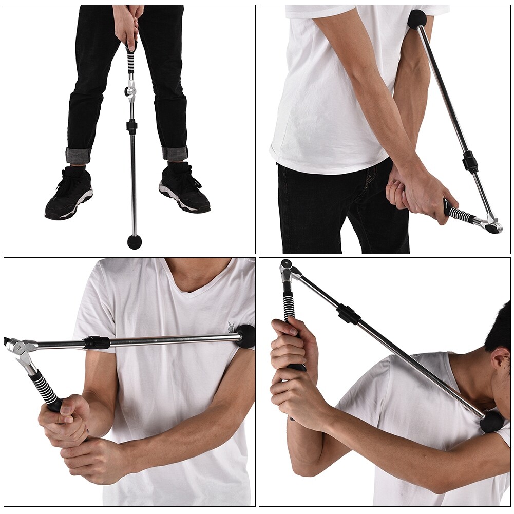 Golf Swing Training Aids Stick Strength Practice Warm-up Swing Trainer Exercise Equipment