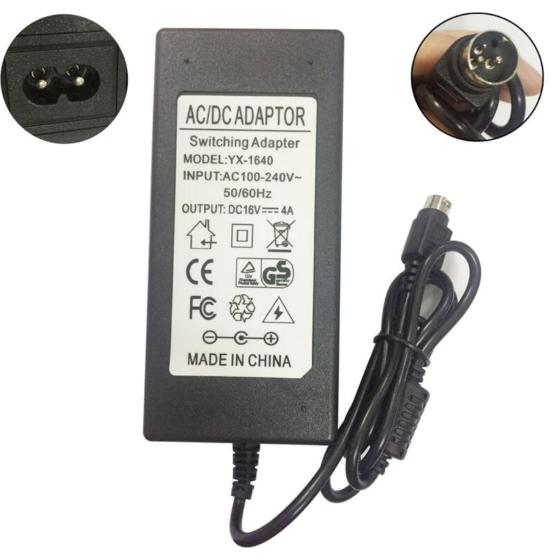 16V 4A 3 Pin AC Adapter For Harman Kardon SSA-60W-12 160150 Speaker ...