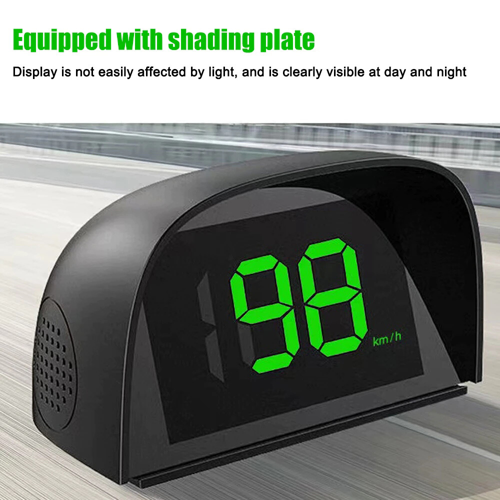 AUMOTOP Car Global Position System Speedometer Digital Display Speed Meter Car HeadUp Display