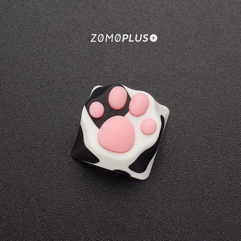 Keycaps Sáng tạo thiết kế ban đầu Keycap Bàn Phím Cơ silicon ABS móng vuốt mèo 3D dễ thương nhiều màu zomo