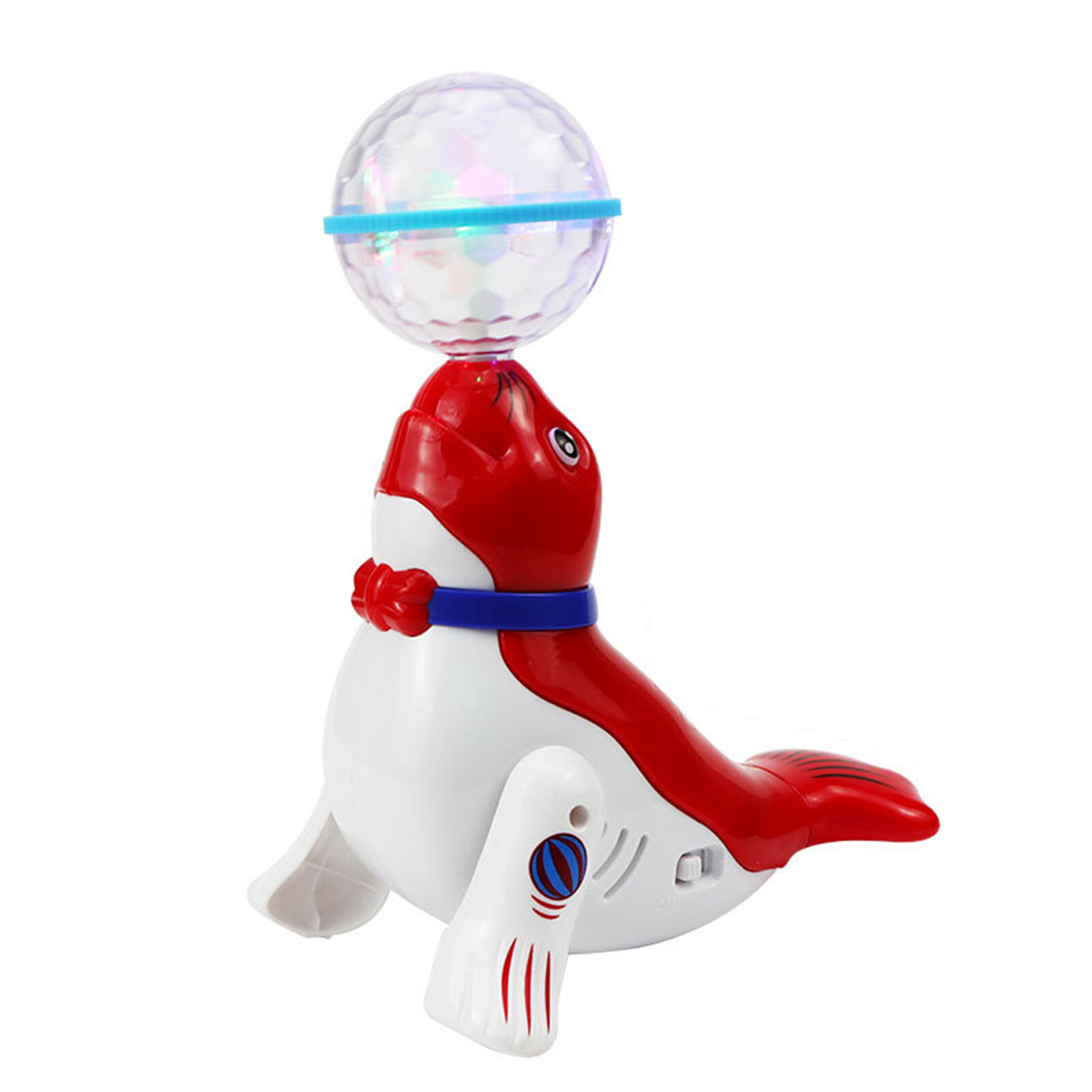 HZY Electric Music Lighting Sea Lion Toy Cognitive Ability Interactive Ability Intelligence Rotating Lights Dancing Sea Lions Electric Sea Lion Pets for Kids